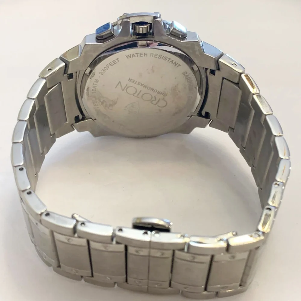 Croton Chronomaster Men's Stainless Steel Watch